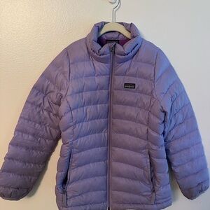 Patagonia kids Purple Puffer Jacket